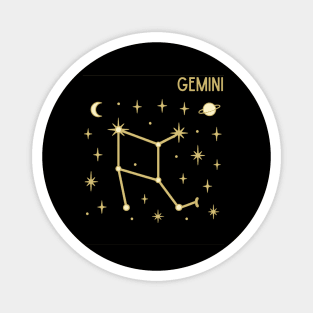 Gemini Constellation Star Sign Magnet